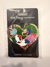Disney WDI MOG Valentine's Gem Hearts Camilla & Gonzo Pin picture