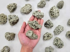 Pyrite Crystal Chunks Raw  Golden Pyrite Stone AKA Fool's Gold from Peru picture