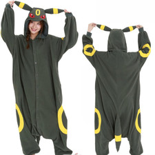 SAZAC Pokemon Umbreon Kigurumi Costume Adult One Size Japan New picture