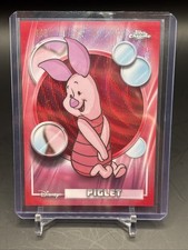 2026 Topps Disney Chrome Piglet 4/5 Red Wave Winnie The Pooh picture