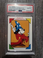 Mickey Mouse PSA 10 - 1991 Impel Disney #111 Sorcerer’s Apprentice picture