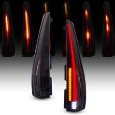 VLAND LED Smoked Tail Lights for GMC Yukon, Chevrolet Chevy Tahoe Suburban 3Rd G picture