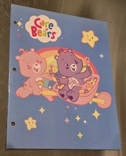 Vintage Care Bears Cheer Bear Share Bear Folder 2007 American Greetings NEW picture
