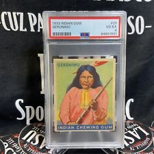 1933 Goudey Indian Gum #25 Geronimo (Series of 48) PSA 4 VG-EX picture