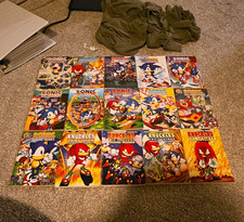 Sonic the Hedgehog Archives Trade Paperback Graphic Novel Lot Sonic Knuckles picture