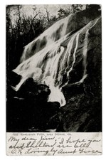 Dillard, GA Postcard Eastatoah Falls Near Dillard GA Georgia 1906 Undivided Back picture