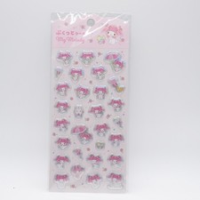 Sanrio JAPAN My Melody 2025 Puffy PVC Stickers Sheet (17.7cm x 9.5cm) picture