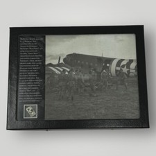 RARE WWII D-Day C-47 Skytrain Aircraft Metal 101st Airborne Division Display picture