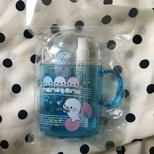 Sanrio Mamegoma Heisei Retro Toothbrush Cup Set Unused Rare picture