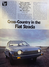 1979 Road Test Fiat Strada picture