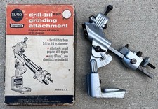 VTG Sears Craftsman Drill Bit Grinding Attachment 9-6677 w/ Box picture