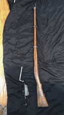 WW1 austrian 1888/90 steyr mannlicher rifle wood stock fair condition picture