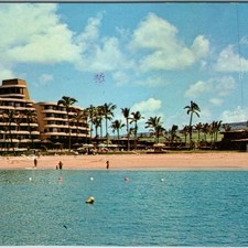 c1960s Kaanapali Beach Maui HI Sheraton Hotel Chrome Water Pool Mid-Century picture