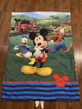 Disney Baby Blanket/Comforter Mickey Mouse Hearts Crib Comforter 55”x40” picture