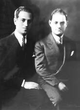 Portrait Of American Composers George And Ira Gershwin OLD PHOTO picture