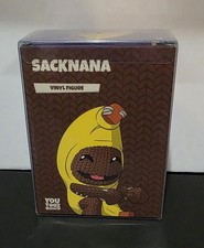 Little Big Planet SACKBOY SACKNANA vinyl Figure Sony Playstation EXTREMELY RARE picture