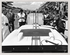 11X8.5 1966 LE MANS #1 FORD GT40 MKII SCRUTINEERING PHOTO REPRODUCTION PRINT picture