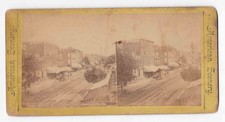 Market St Harrisburg PA Stereoview American Scenery 1870s Architecture picture