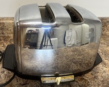 VTG Sunbeam Radiant Shade Toaster Model AT-W Chrome READ DESCRIPTION Repair picture