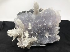 RARE New Find Specialty Amethyst Quartz Cluster Uruguay 1LBS 12.9oz N33 picture