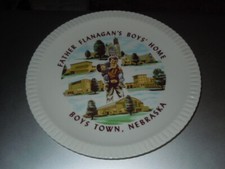 1960-70s Era Nebraska Father Flanagan's Boys' Town Home for Wayward Youth Plate- picture