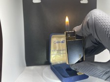 Vintage Working Nos Colibri Electronic Lighter Serviced Japan, Beautiful picture