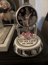Marilyn Monroe Anniversary Pendulum Clock by Sam Shaw Porcelain picture
