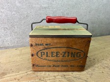 Vintage Wood Plee-Zing White American Cheese Box Chicago picture