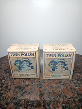 2Qty Antique Vintage Royal Manufacturing Company TWIN POLISH Polishing Powder picture
