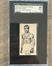 JOE LOUIS 1938 CARTLEDGE RAZOR FAMOUS PRIZE FIGHTERS,  SGC 96 MINT #30 picture