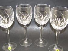 NEW WATERFORD LUCERNE CRYSTAL WINE GLASS - 8.5