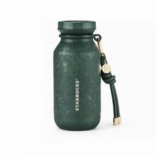 Starbucks China 2026 Icy Floral Titanium Series 430ml Insulated Cup with Pendant picture